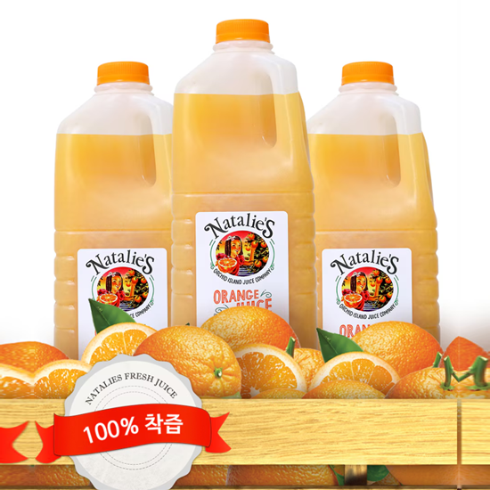 나탈리스오렌지주스1.77L X 3