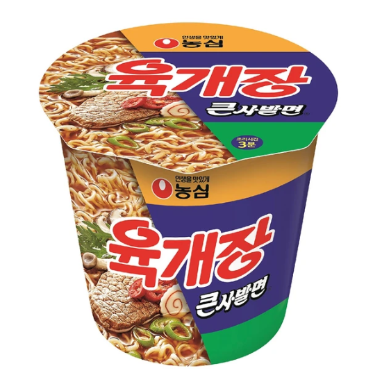 농심 육개장 큰사발 110g x 16 개