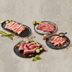 국내산 동물복지 돈육 특수부위 모둠 500g x 4팩