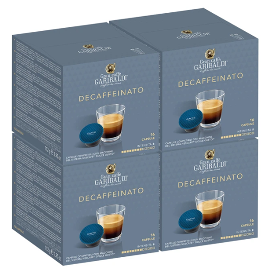 가리발디 디카페인 캡슐커피 64개입-돌체구스토호환