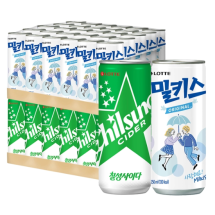 칠성사이다250ml x 30 + 밀키스 250ml x 30 콤보팩