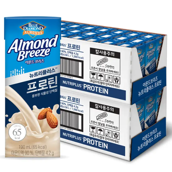 아몬드 브리즈 프로틴 190ml x 24 x 2