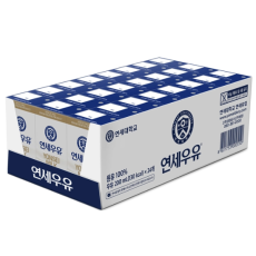연세우유 멸균우유 200ml x 24