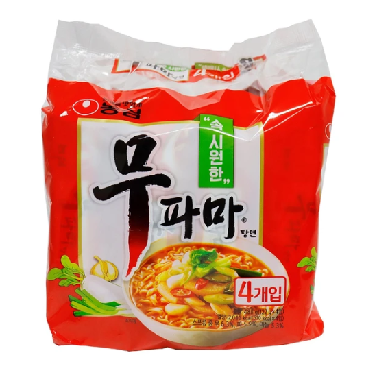 농심무파마탕면 122g x 4 x 8