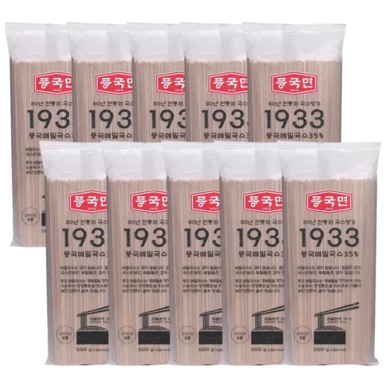 풍국면 메밀국수 500g x 10팩