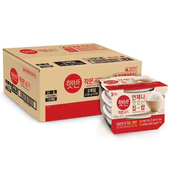 CJ 햇반 작은햇반 130g x 36개