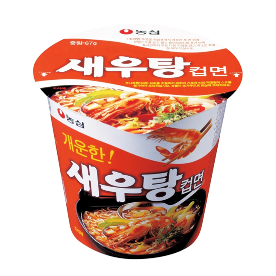 농심 새우탕 컵 67g x 30개