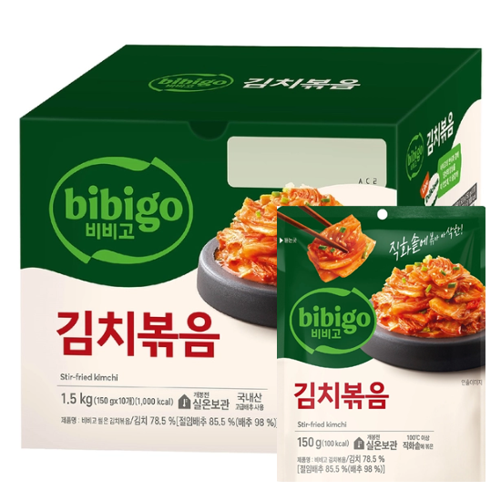비비고 김치볶음 150g x 10