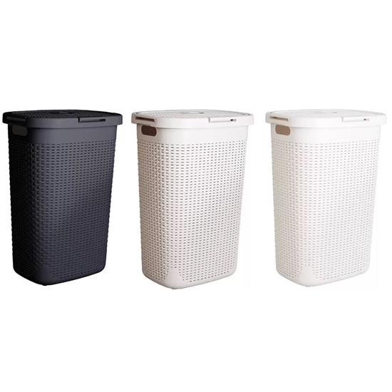 바스클립 세탁물 보관함 60L 1P