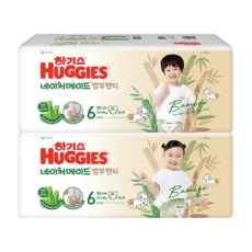하기스 네이처메이드 밤부 팬티형 6단계 38 x 2