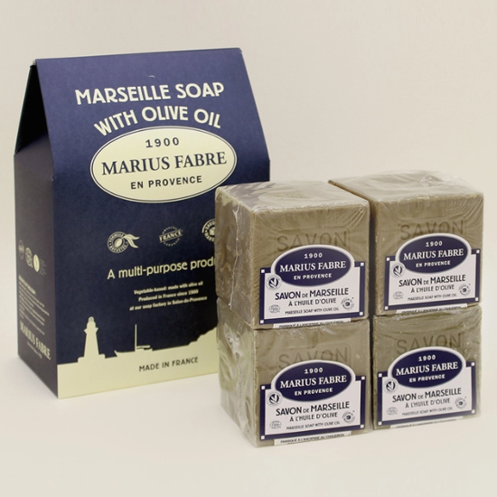 마리우스 파브르 올리브 마르세유 비누 400g x 4