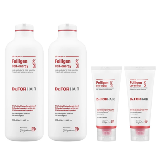 닥터포헤어 셀에너지 샴푸 750ml x 2 + 100ml x 2