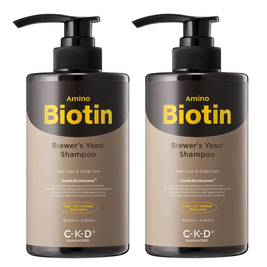 씨케이디 아미노비오틴 맥주효모 샴푸 500ml X 2EA