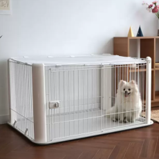 아이리스애견철장하우스 대형 화이트