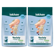 이즈칸 독 버라이어티 알러지프리 사료 2.5kg x 2