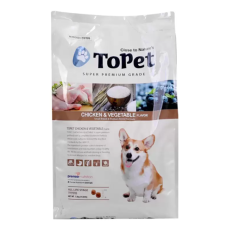 투펫 치킨 & 야채 애견사료 7.2kg