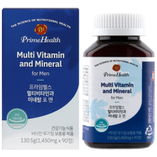 프라임헬스 멀티비타민과미네랄포맨 1,450mg x 90 x 2