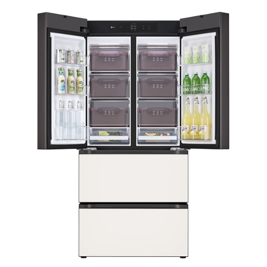 엘지 오브제컬렉션 김치톡톡 491L- 글라스베이지