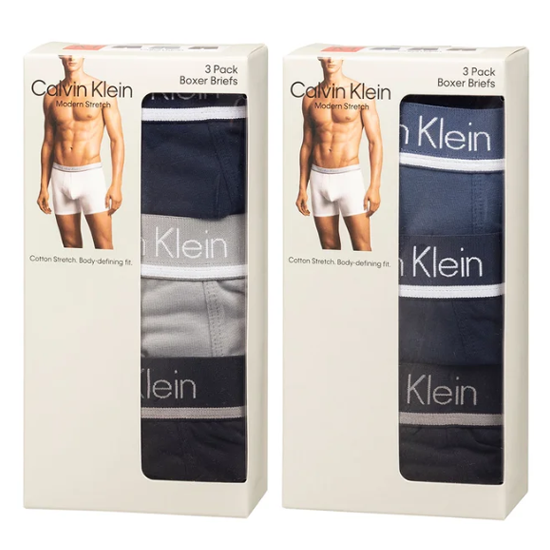 캘빈클라인 남성 모던 박서 브리프 3 매