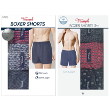 트라이엄프 남성 면 트렁크 3매