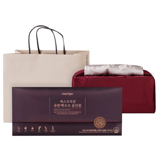 뉴오리진 에스트리션 유한백수오 올인원 30ct 선물세트