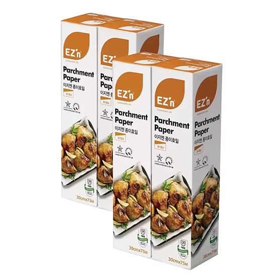 이지엔 종이호일 75m x 2팩 x 2