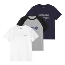 아웃도어프로덕트 아동 베이직 반팔 티셔츠 3매