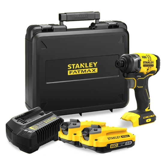 스탠리 20V 브러쉬리스 무선 임팩드릴세트