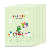 영아트 초등영어노트 넓은 칸 20권 묶음(16장 권) - 그린