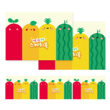 뜯어쓰는 스케치북 5권 묶음 (40매 권)