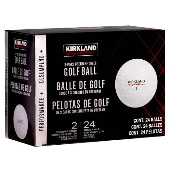 커클랜드 시그니춰 ３피스골프공 24개