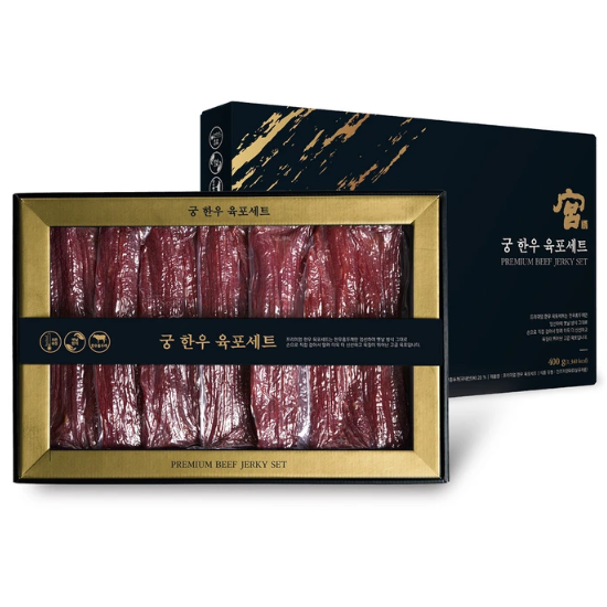 궁 한우 육포 세트 400g