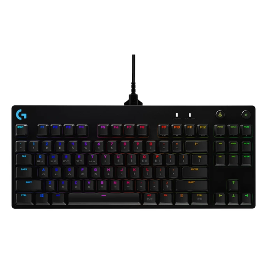 로지텍 유선 게이밍 키보드 G PRO GX BLUE Clicky TKL
