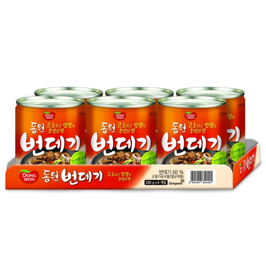 동원 번데기 280g x 6