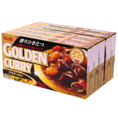 S&B 골든 카레（매운맛）198g x 5
