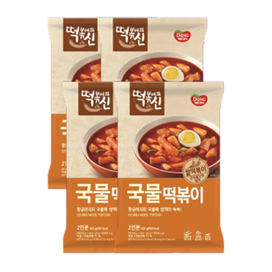 동원 떡볶이의 신 국물 떡볶이 422g x 4팩