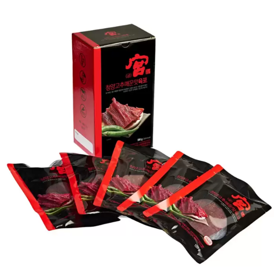 궁 청양고추 매운맛 육포 100g x 5