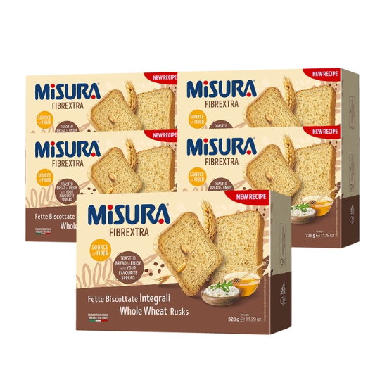 미주라 토스트 비스켓 1600g 320g x 5