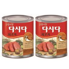 백설 쇠고기 다시다 1.2kg x 2