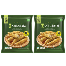 사옹원 통오이고추튀김 1kg x 2