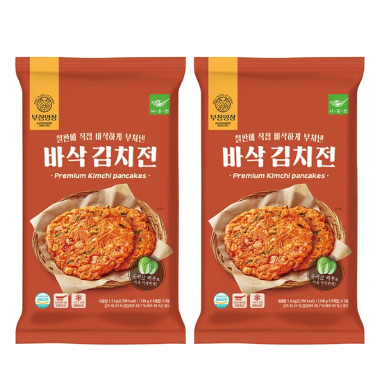 사옹원 바삭 김치전 1.3kg x 2