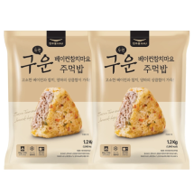한우물 베이컨 참치마요 주먹밥 100g x 12 x 2