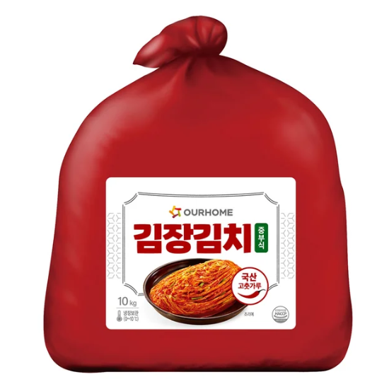 아워홈김장김치(중부식) 10kg x1