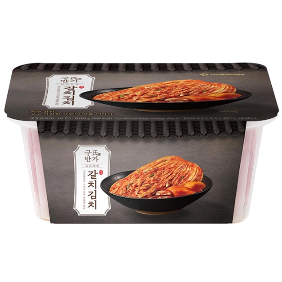 아워홈 구씨반가 갈치김치 800 g x 4