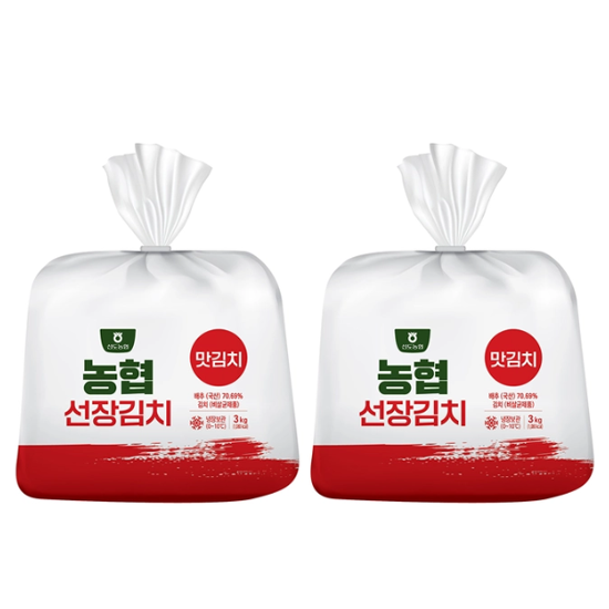 농협 선장맛김치 3KG X 2