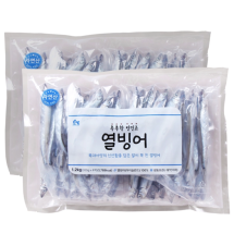 촉촉한 반건조 열빙어 1.2KG X 2PACK