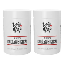 왕애밥상 매운 실비김치 550g X 2