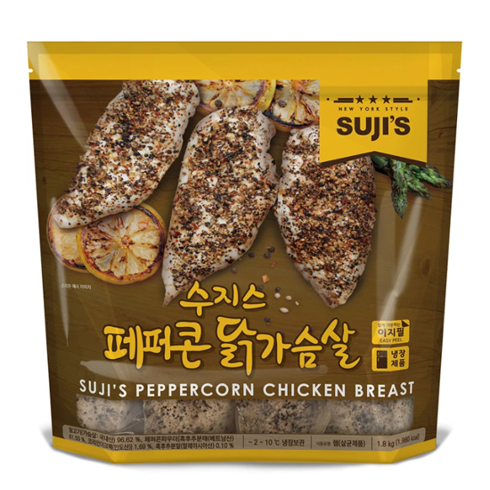 수지스 페퍼콘 닭가슴살 1.8kg