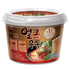 CJ얼큰우동한그릇용기221g X 10ea