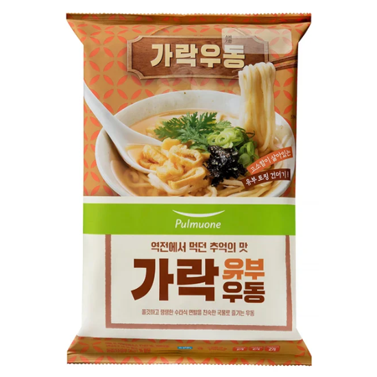 풀무원 가락 유부우동 425.2g x 6ea